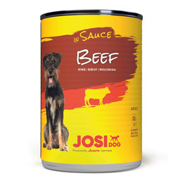 Produktbild von JosiDog in Sauce mit Rind - 12 x 415 g