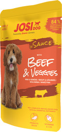 Produktbild von JosiDog Mini Beef&Veggies in Sauce 24x100g