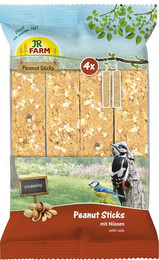 Produktbild von JR Farm 4x Peanut Sticks Schalenfrei 640 g - mit Nüssen