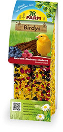 Produktbild von JR FARM Birdys Kanarienvogel Amaranth-Blaubeere-Himbeere - 130 g