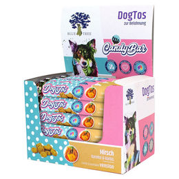 Produktbild von JR Farm Blue Tree DogTos Hirsch 25 g - 28 Stück