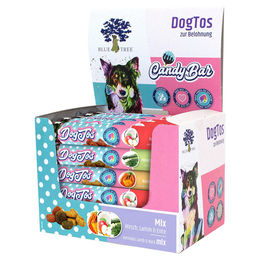Produktbild von JR Farm Blue Tree DogTos Mix Display 27 Stück