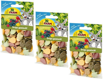 Produktbild von JR Farm Gemischte Drops Nagersnack 3x75g