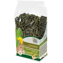 Produktbild von JR Farm Grainless Complete Junior Zwergkaninchen - 1000 g