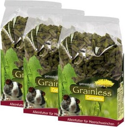 Produktbild von JR Farm Grainless Complete Meerschweinchen - 3 x 1,35 kg