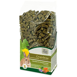 Produktbild von JR Farm Grainless Complete Zwergkaninchen - 1350 g