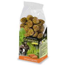 Produktbild von JR Farm Grainless Drops Karotte - 8 x 140 g