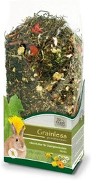Produktbild von JR Farm Grainless Herbs Zwergkaninchen - 3 x 400 g