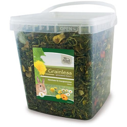 Produktbild von JR FARM Grainless Herbs Zwergkaninchen - 1 kg