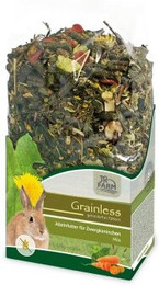 Produktbild von JR FARM Grainless Mix Zwergkaninchen - 10 kg