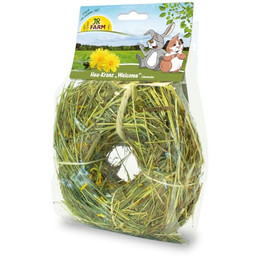 Produktbild von JR Farm Heu-Kranz Welcome Löwenzahn - 6 x 100 g