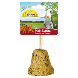 Produktbild von JR Farm JR Birds Pick-Glocke für Großsittiche und Papageien - 5 x 160 g
