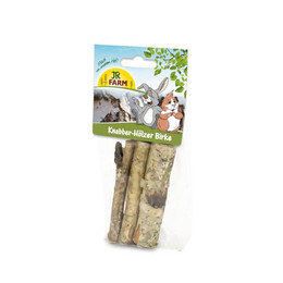 Produktbild von JR Farm Knabber-Hölzer Birke - 8 x 40 g
