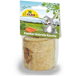 Produktbild von JR FARM Knabber-Holzrolle Karotte - 150 g