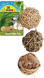 JR FARM Natur Bälle-Trio - 75 g – Bild 1 von 6