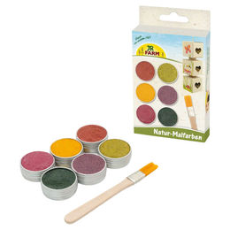 Produktbild von JR Farm Natur-Malfarben 48 g - 8 Stück