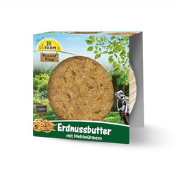 Produktbild von JR FARM Peanut Ring Erdnussbutter mit Mehlwürmern - 6 x 250 g