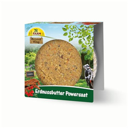 Produktbild von JR FARM Peanut Ring Erdnussbutter mit Powersaat - 250 g