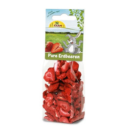 Produktbild von JR FARM Pure Erdbeeren - 7 x 20 g
