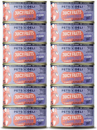 Produktbild von Juicy Filets Huhn mit Lammleber und Karotte - 12 x 70 g