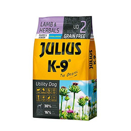 Produktbild von JULIUS K-9 Puppy & Junior Lamm & Kräuter - 10 kg