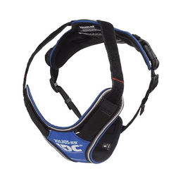 Julius-K9 Gepolstertes Hundegeschirr IDC Longwalk blau/grau Größe S – Bild 1 von 8
