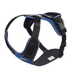 Produktbild von Julius-K9 Gepolstertes Hundegeschirr IDC Longwalk blau/grau Größe XL