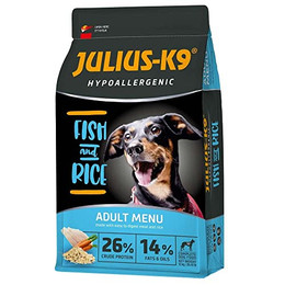 Produktbild von JULIUS-K9 High Premium Adult Hypoallergenic Fisch - 12 kg