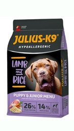 Produktbild von JULIUS-K9 High Premium Puppy & Junior Hypoallergenic Lamm - 12 kg