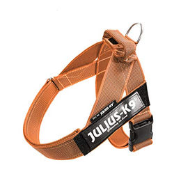 Julius-K9 IDC® Color & Grey Gurtgeschirr, orange/grau - Größe L/1: Brustumfang 63 - 85 cm – Bild 1 von 8