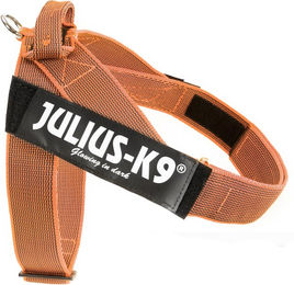 Julius-K9 IDC® Color & Grey Gurtgeschirr, orange/grau - Größe: XL/2: Brustumfang 71 - 96 cm – Bild 1 von 3