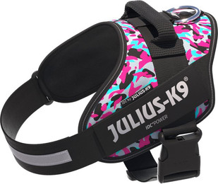 Produktbild von JULIUS-K9 IDC® Powergeschirr rosa grau Größe XL