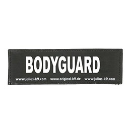 Produktbild von Julius-K9 Klettaufschrift BODYGUARD schwarz - 1 Stk.