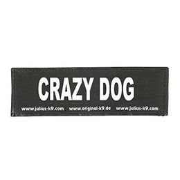 Produktbild von Julius-K9 Klettsticker "Crazy Dog" Größe S