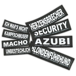 Produktbild von Julius-K9 Klettsticker "Gentleman" Größe S
