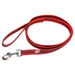 Julius-K9 Leine Super Grip mit Handschlaufe rot - 2 m – Bild 1 von 6