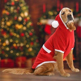 Produktbild von Jumeon Hundepullover 100 % Baumwolle, warme Xmas Edition, ideal für große Hunderassen, Atmungsaktiv, weich, maschinenwaschbar, Weihnachtsdesign