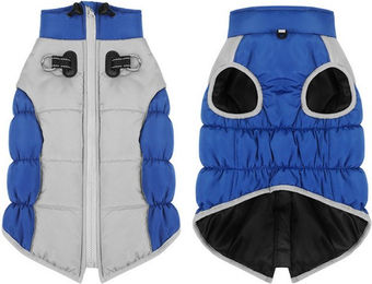 Jumpeak Hundemantel hundemantel winter,hundemantel für grosse hunde,5kg-40kg, Reflektierender Aufkleber,Zugöse,Verlängerungsring,Reißverschluss – Bild 1 von 5