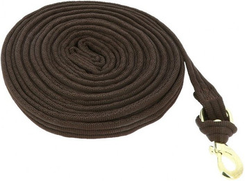 Produktbild von JumpTec Longierzügel gepolstert 8 m Braun - 8 m
