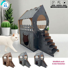 Produktbild von Jungengel Tierhaus XL Katzenhaus 66cm Katzenhöhle