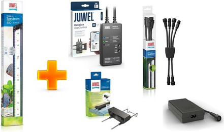 Produktbild von Juwel Helialux 800 (Leuchte, App-Control, Halterung, Splitter & Netzteil)  -  Vorteils-Paket