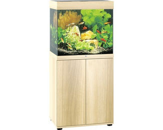 JUWEL Lido 120 LED Aquarium mit Unterschrank helles Holz - 120 l – Bild 1 von 8