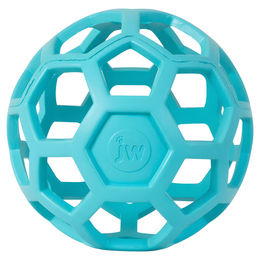 JW PET Hol-ee Roller Hundespielzeug, Größe M, Hellblau - 1 Stk. – Bild 1 von 5