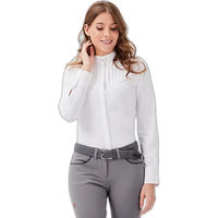 Produktbild von Jacandra Reithemd Turnier Damen Weiß Baumwolle XL