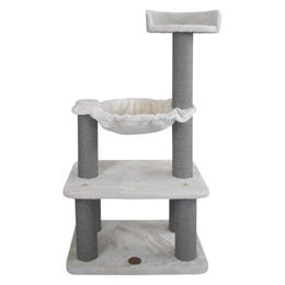 Jack and Vanilla Kratzbaum für Katzen cremefarben 58 x 38 x 112 cm – Bild 1 von 1