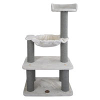 Produktbild von Jack and Vanilla Kratzbaum für Katzen cremefarben 58 x 38 x 112 cm