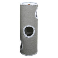 Produktbild von Jack and Vanilla Kratztonne für Katzen Grau Stoff Ø36 x 100 cm