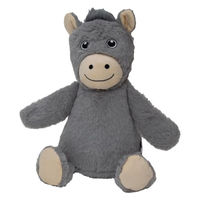 Produktbild von Jack and Vanilla Plüsch-Esel mit Quietscher Stoffspielzeug für Hunde und Katzen 18 cm