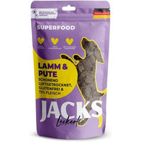 Produktbild von JACKS Splitter Soft Lamm & Pute Getreidefreies Trockenfleisch 90g - 90 g