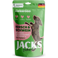 Produktbild von JACKS Splitter Soft Naturkauartikel Hirsch und Schwein getreidefrei 90g